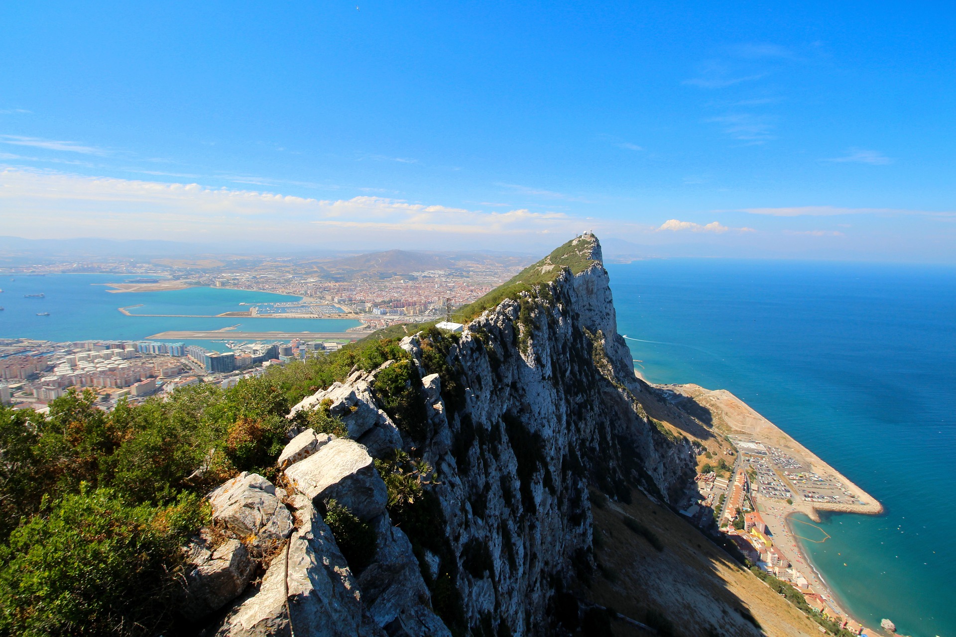 Photo of the Gibraltar rock